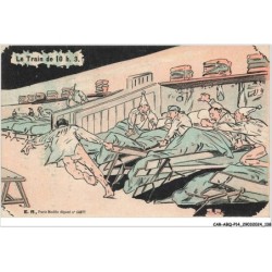 CAR-ABQP14-1040-HUMOUR - Le train de 10 h