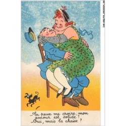 CAR-ABQP14-1024-HUMOUR - Tu peux me croire mon amour est solide