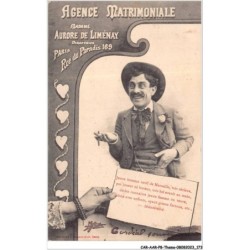 CAR-AARP8-0673 - THEME - HUMOUR - AGENCE MATRIMONIALE