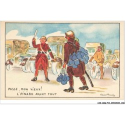 CAR-ABQP14-0989-HUMOUR - Passe mon vieux - L'pinard avant tout