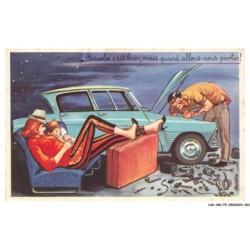 CAR-ABVP5-0385-HUMOUR - BRICOLER C'EST BIEN - MAIS QUAND ALLONS-NOUS PARTIR
