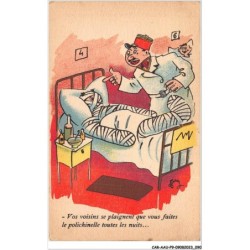 CAR-AAUP9-0651 - HUMOUR - Vos voisins se plaignent qeu vous faites le poliichinelle toutes les nuits