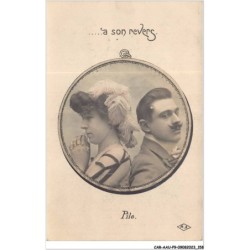 CAR-AAUP9-0685 - HUMOUR - A son revers - Pile