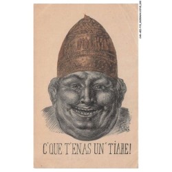 CAR-AEZP15-0855-HUMOUR - C'que t'en as un tiare