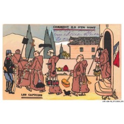 CAR-ADRP8-0419-HUMOUR - Les capucins - Comment ils s'en vont