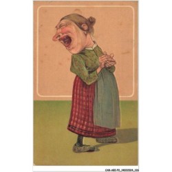 CAR-ABIP2-0147-HUMOUR - Femme