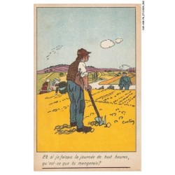 CAR-ADRP8-0415-HUMOUR - Et si je faisais la journée de huit heures