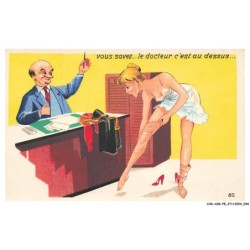 CAR-ADRP8-0406-HUMOUR - Vous savez - Le docteur c'est au dessus