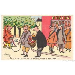 CAR-ADRP6-0294-HUMOUR - Il y adu lievre cette année - Mais il est cher