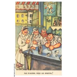 CAR-ADRP6-0296-HUMOUR - Pas d'alcool pour les sportifs