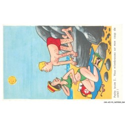CAR-ACIP3-0179-HUMOUR - Petite brute - Vous m'embrassez sur mon coup de soleil