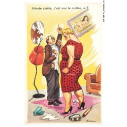 CAR-ADRP6-0324-HUMOUR - Minute chérie - C'est moi le maitre ici