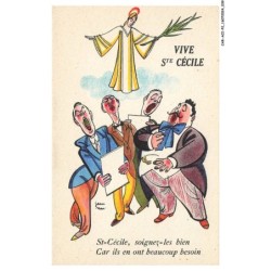 CAR-ACIP2-0104-HUMOUR - Saint-cécile soignez-les bien car ils en ont beaucoup besoin