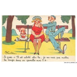 CAR-ACIP2-0142-HUMOUR - Le gosse - Il est culotté celui la je ne vais pas mettre les doigts dans sa gamelle moi
