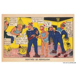 CAR-ACIP2-0114-HUMOUR - Rentrée de permission